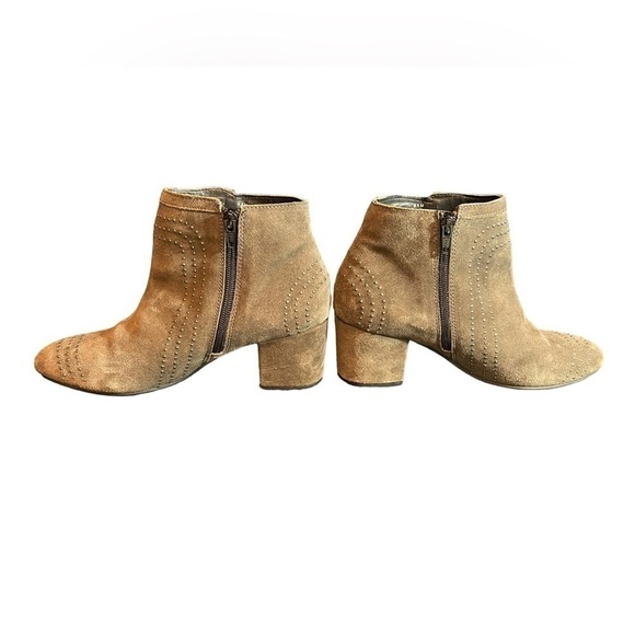 DIBA Leather Women's Bootie Size 8.5 - Brown with Silver Accents, western - Picture 13 of 13